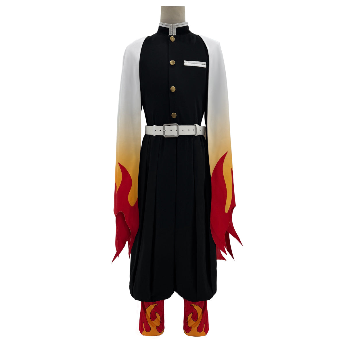 【新着商品】HOLOUN 鬼殺の隊 煉獄杏寿郎コスプレ服 ハロウィン アニメハロウィン仮装 衣装 セット クリスマス イベント  アニメ 演出服