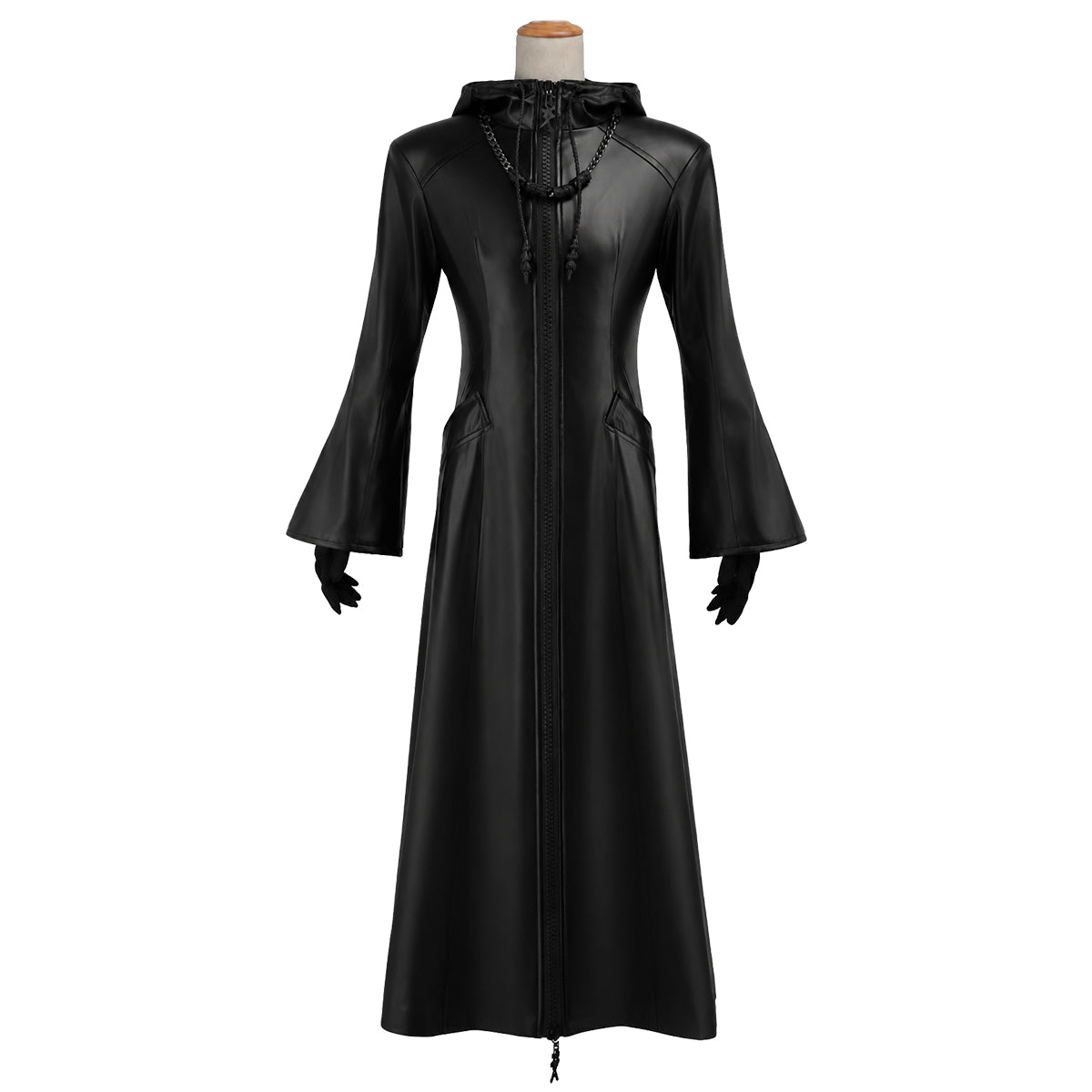 新着商品】KH キングダムの心 XIII機関のコスプレ衣装 革製の服 仮装