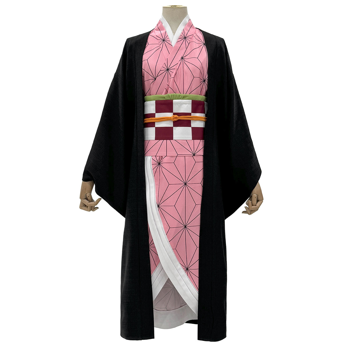 【新着商品】HOLOUN 鬼殺の隊シリーズ 竈門禰豆子のコスプレ服 ハロウィン アニメハロウィン仮装 衣装 セット クリスマス イベント  アニメ 演出服