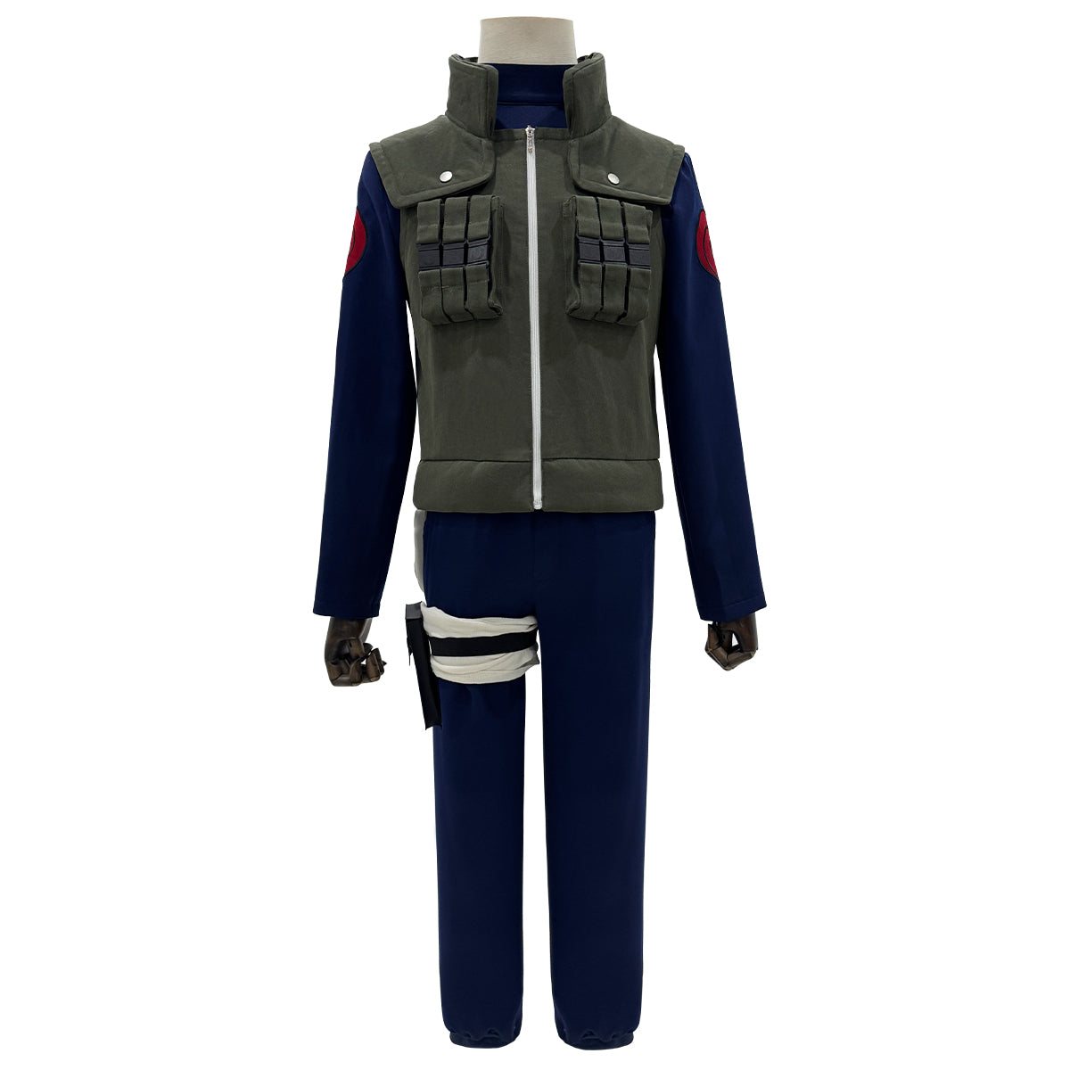 【在庫品】HOLOUN なるとNaルto疾風伝 忍び 忍者 はたけカカシのコスプレ服 上忍衣装セット ハロウィン仮装 衣装 セット クリスマス イベント  ゲーム仮装 アニメ 演出服
