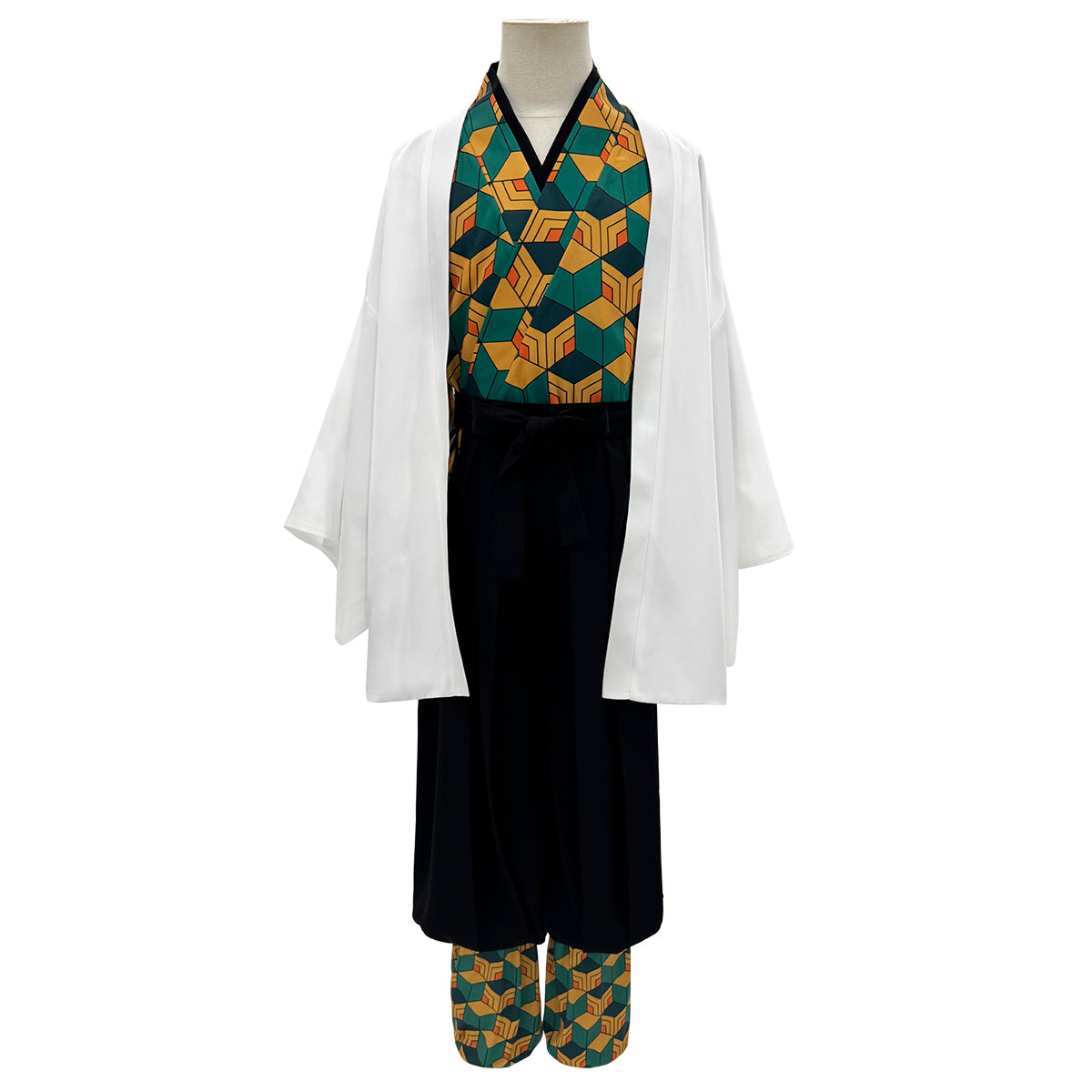 [新着商品 ] HOLOUN 鬼殺の隊 錆兎コスプレ服コスチュームアニメハロウィン仮装 演出服祝日贈り物