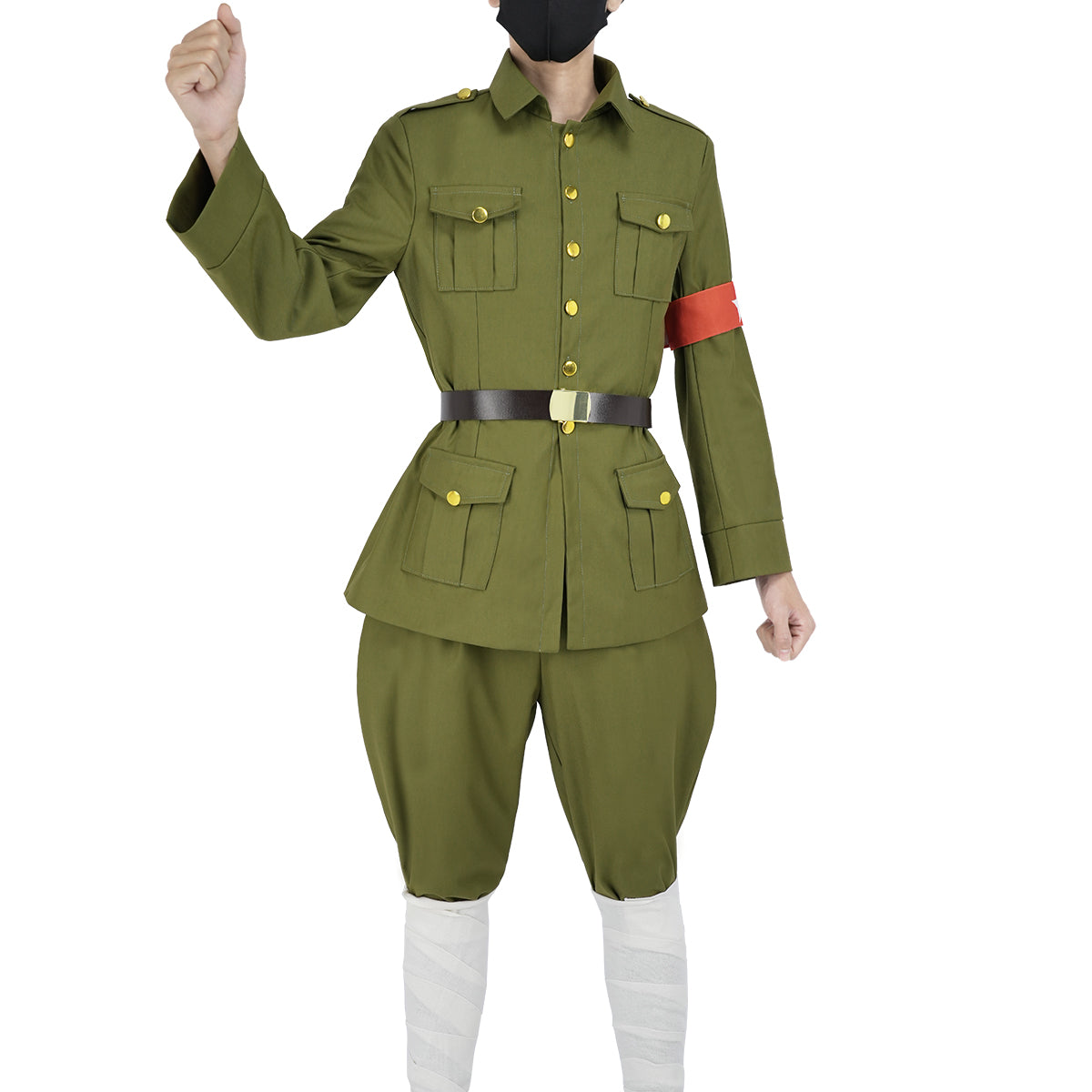【在庫品】HOLOUN  へたりあAxis Powers 中国 王耀 軍服 コスプレ衣装  cosplay ハロウィン 変装 仮装 コスプレ演出服 コスチューム 舞台装 クリスマス 祝日贈り物