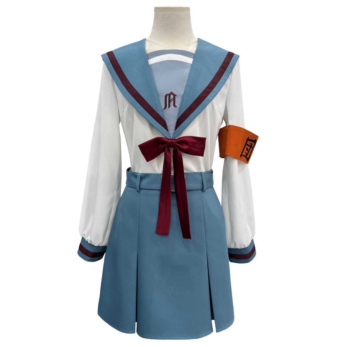 【新着商品】HOLOUN 涼宮ハルヒの憂鬱 県立北高校女子制服 涼宮ハルヒのコスプレ服 SOS団 ハロウィン仮装 衣装 セット クリスマス イベント  ゲーム仮装 アニメ 演出服