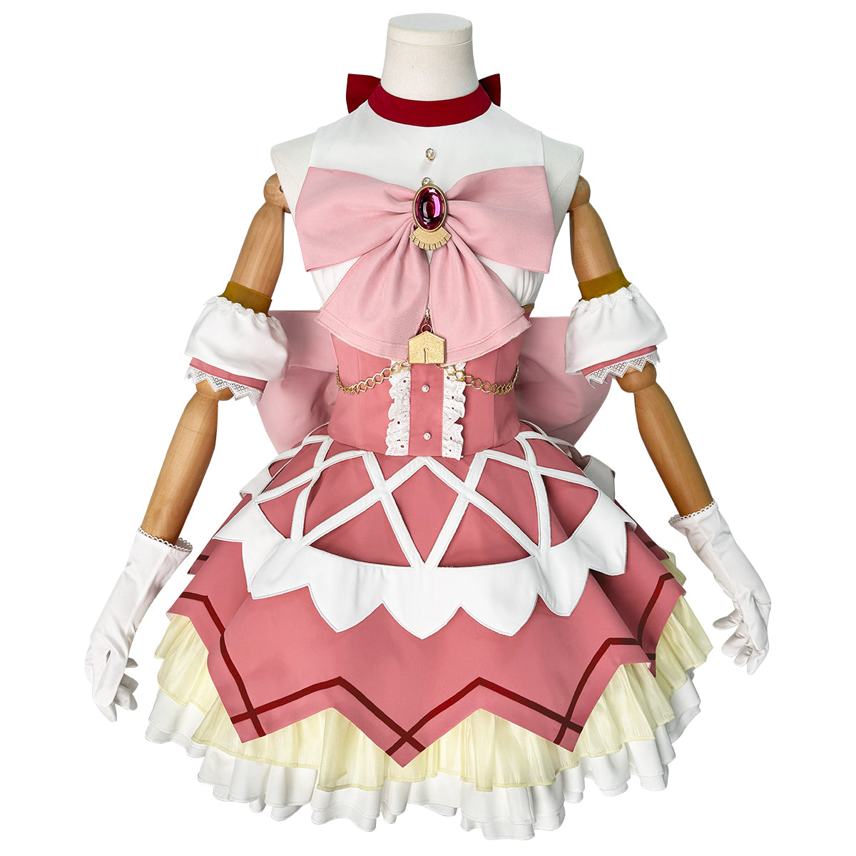 新着商品】HOLOUN 魔法まどか 廻天 劇場版 鹿目まどか 変身 戦闘服