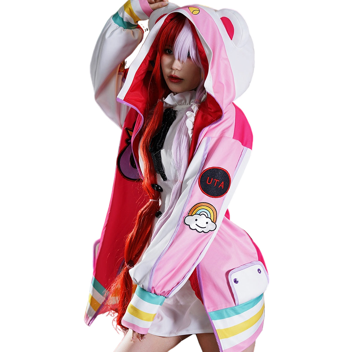 【在庫品】HOLOUN 世界の歌姫ウタコスプレ 衣装 ONE PI Cosplay FILM RED UTA ハロウィン イベント アニメ 文化祭