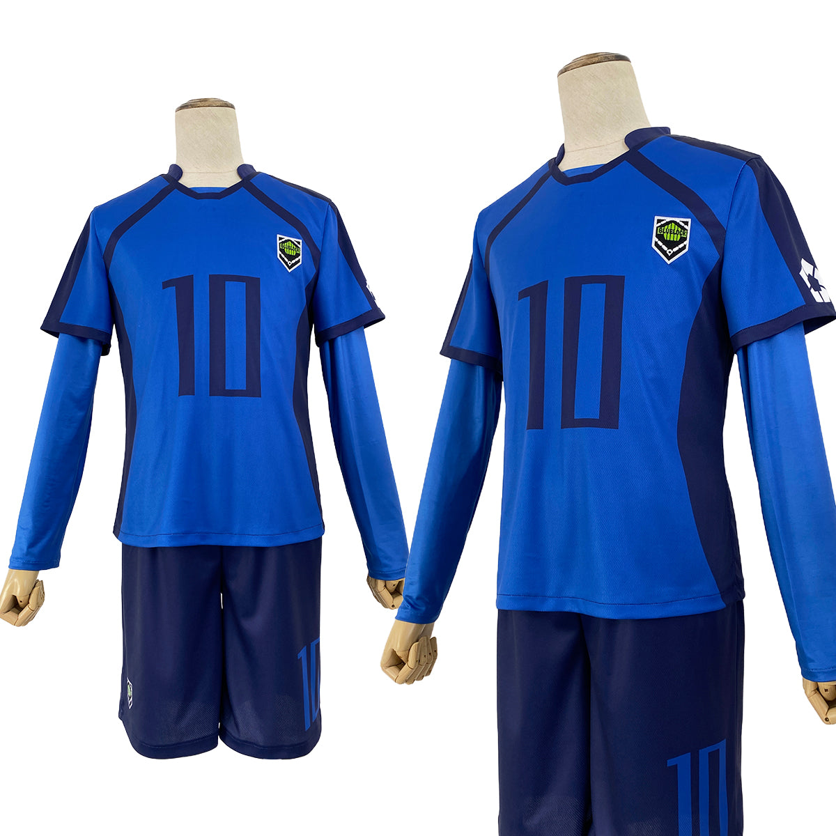 在庫品】HOLOUN ブルロク Blue＆Lock青い監獄 糸師 凛 10番Rin ブルー